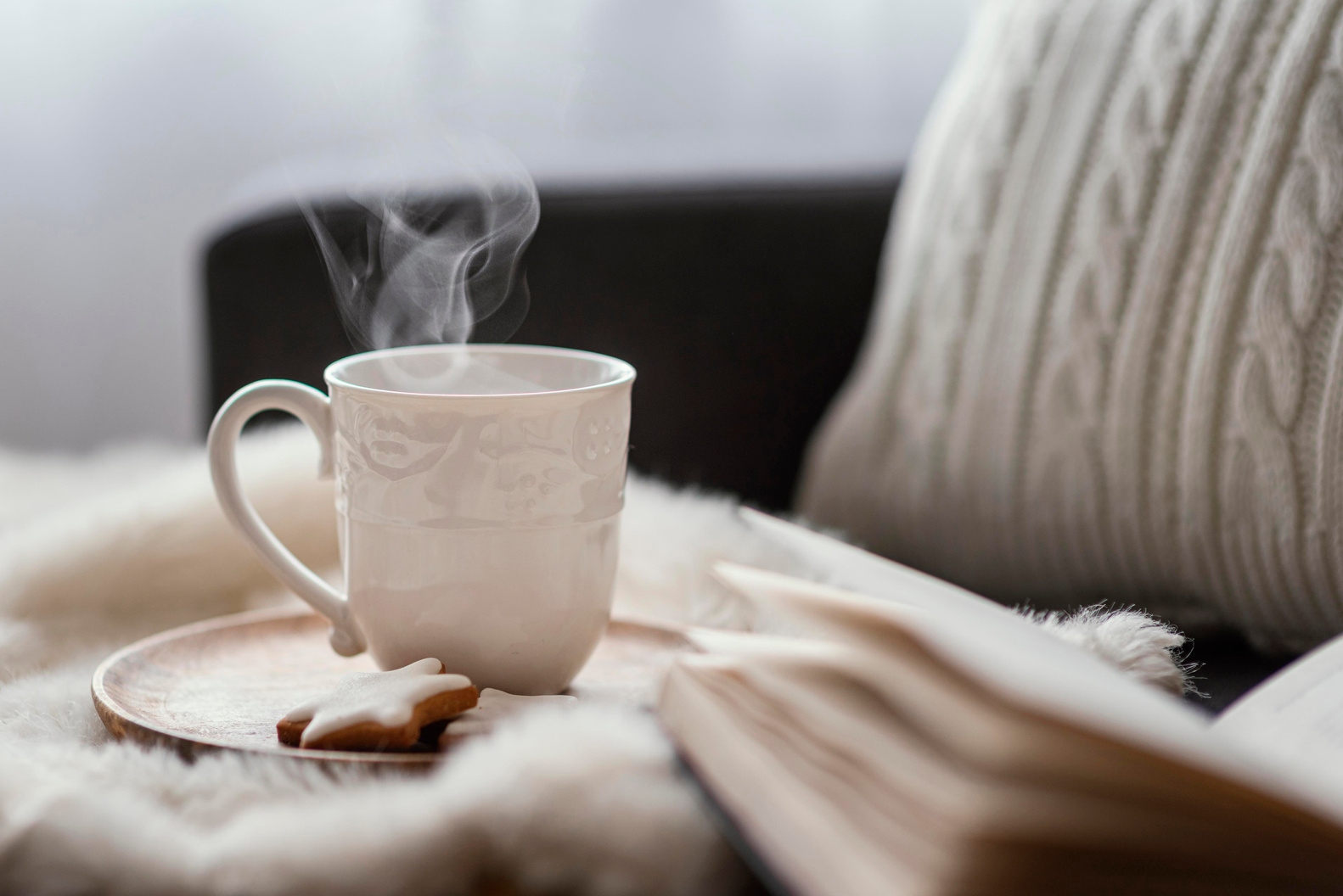 tea book relax